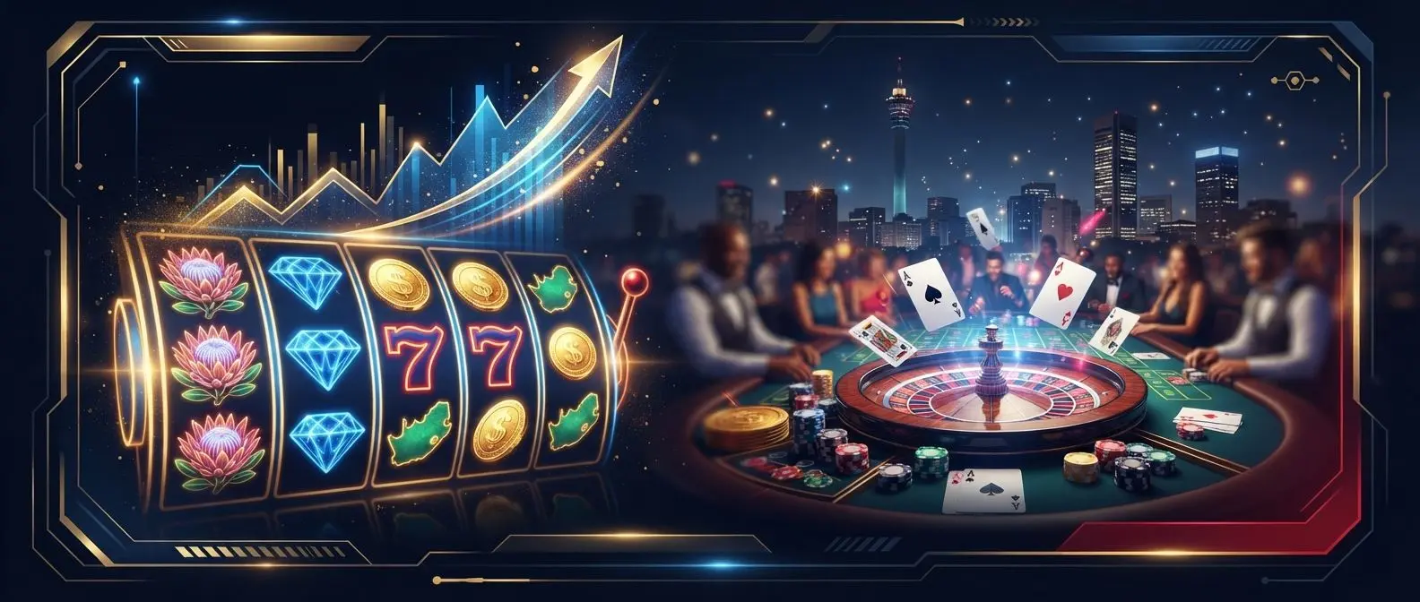 Colourful BetXchange-style games banner with slots, crash-style graphics and live table elements