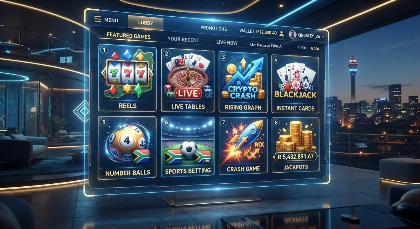 BetXchange Games Lobby Categories Online games lobby with slots, live, crash and instant game categories