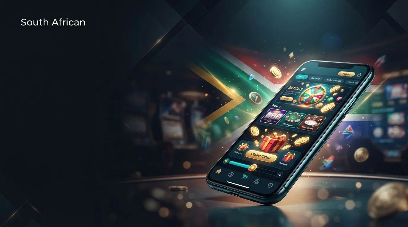 Mobile reward-themed banner for BetX no deposit offers in South Africa
